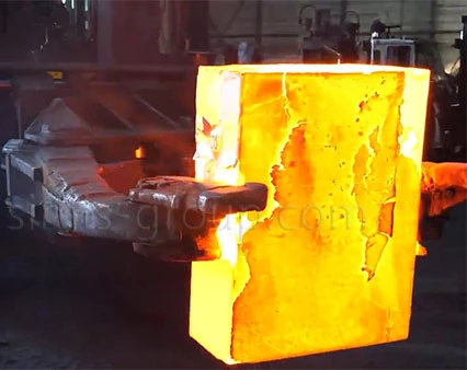 Heating metal materials