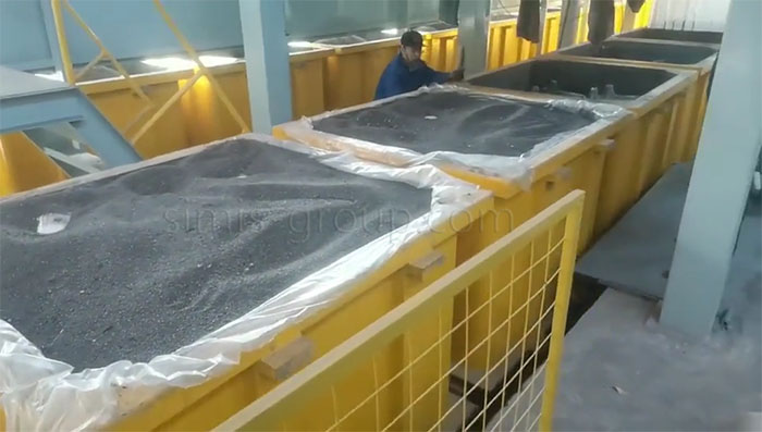 Preheating Sand Mold