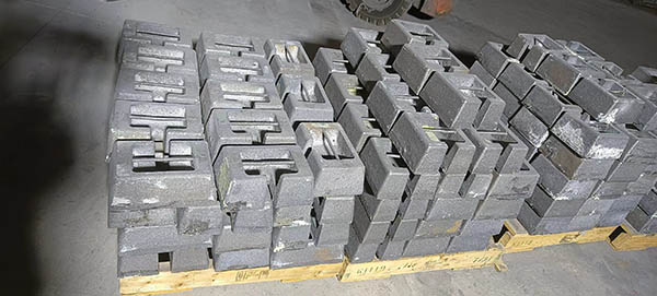 custom counterweight blocks