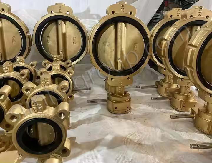 custom large marine Lug Type butterfly valves