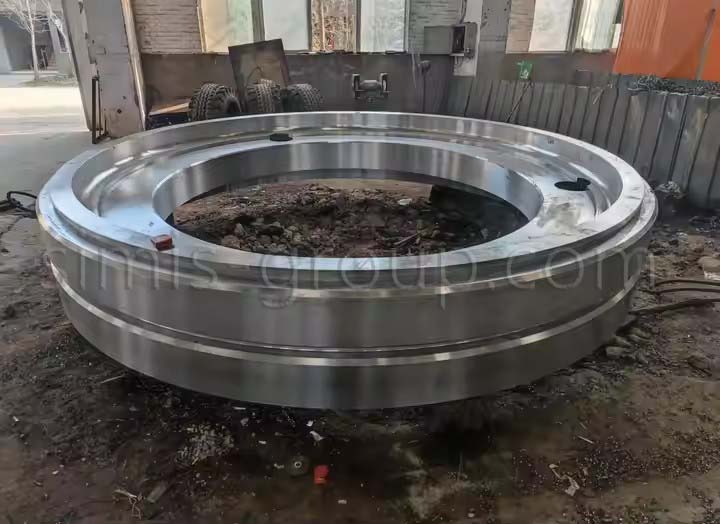 Large alloy steel ring
