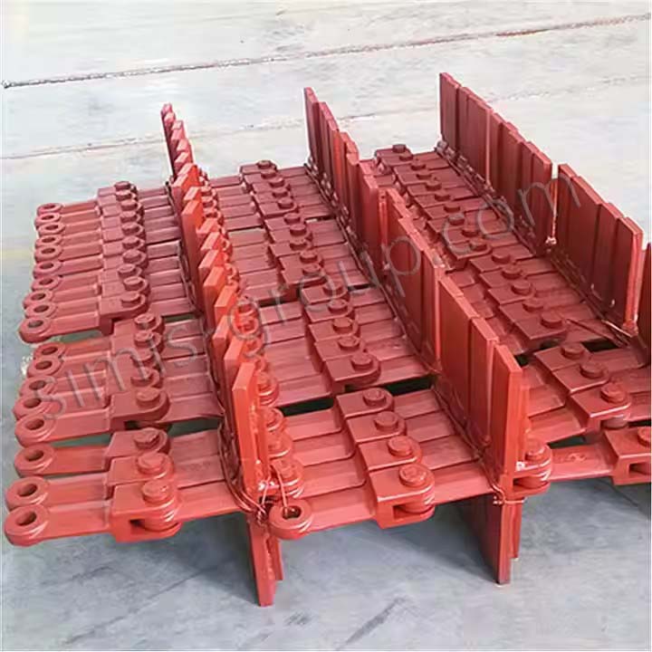 custom scraper conveyor chain