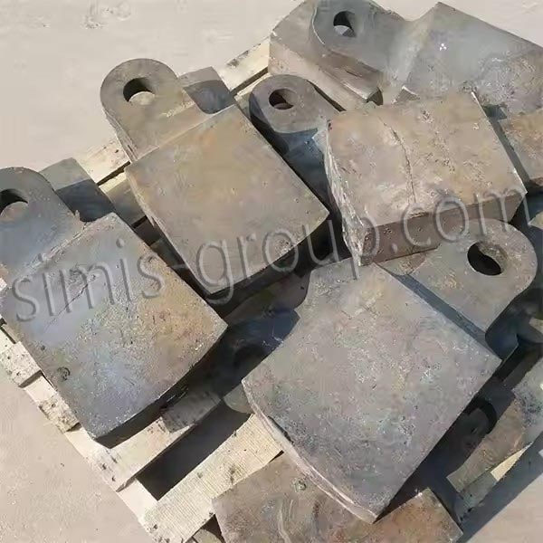 High Manganese Steel  Crusher Hammer Head