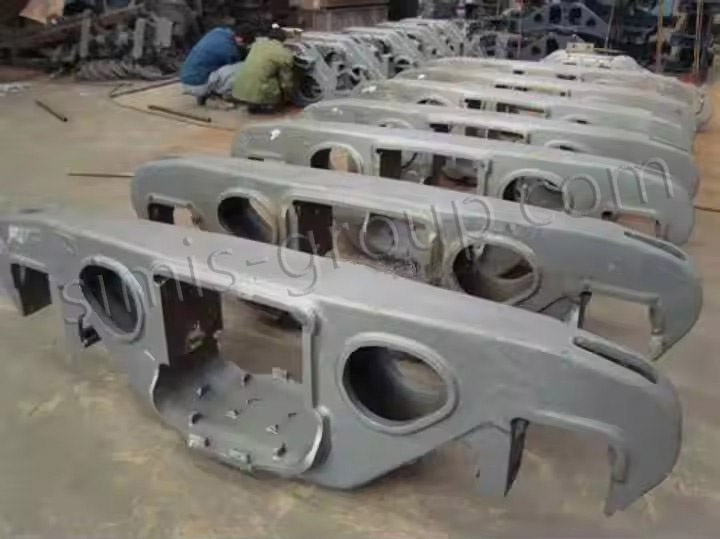 alloy steel railway bogie frames