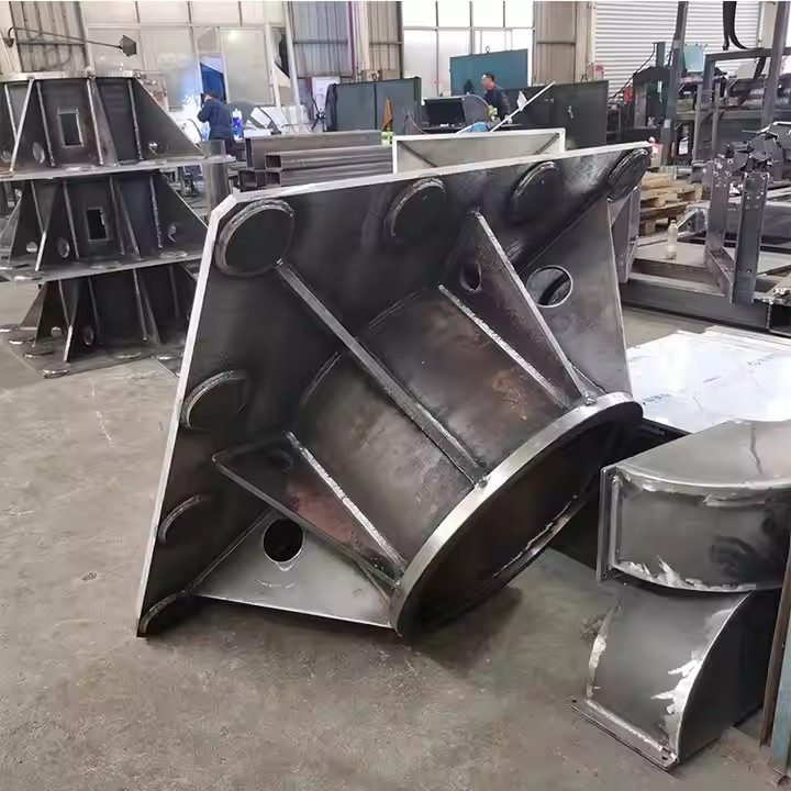 Welding of large stainless steel parts