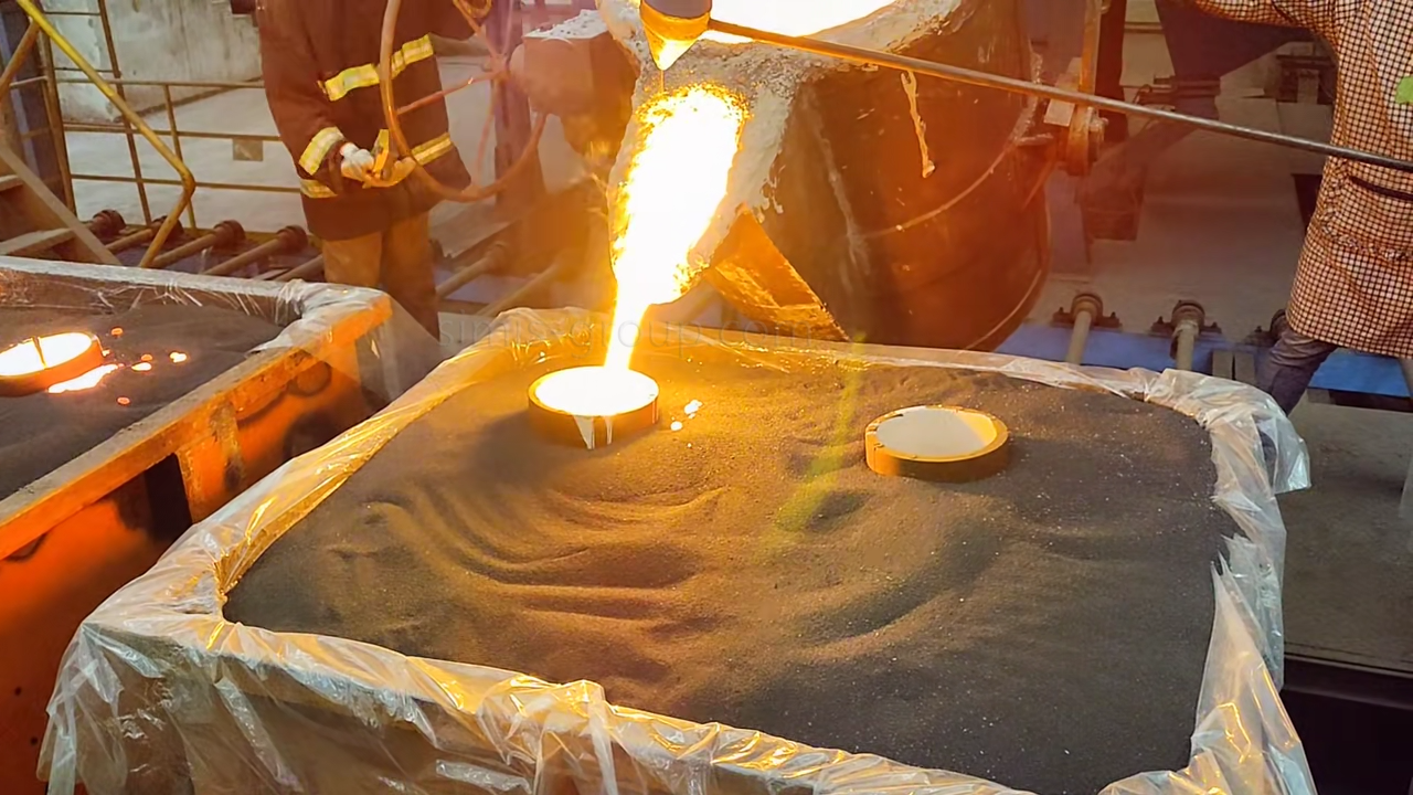 custom cast iron casting 