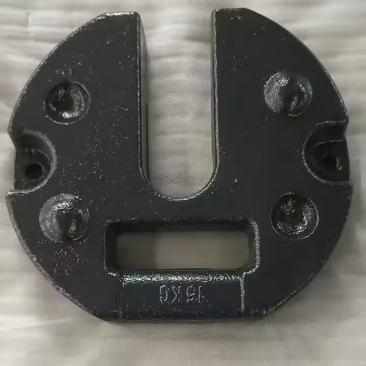 cast iron counterweight blocks