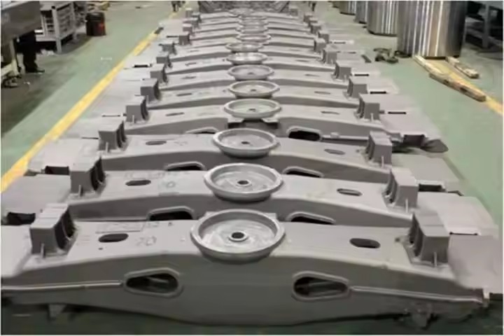 casting steel railway bogie bolsters
