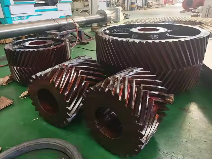 Large industrial gears