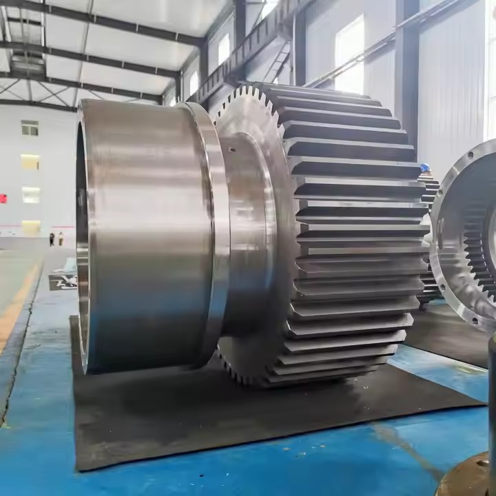 custom steel gear rotary shaft