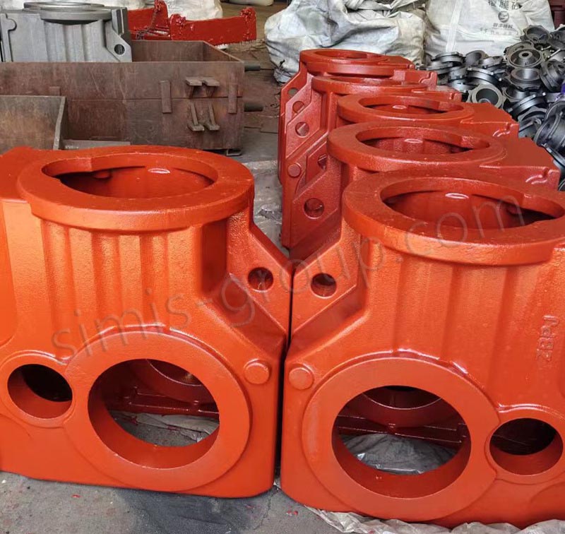 Custom alloy steel box casting