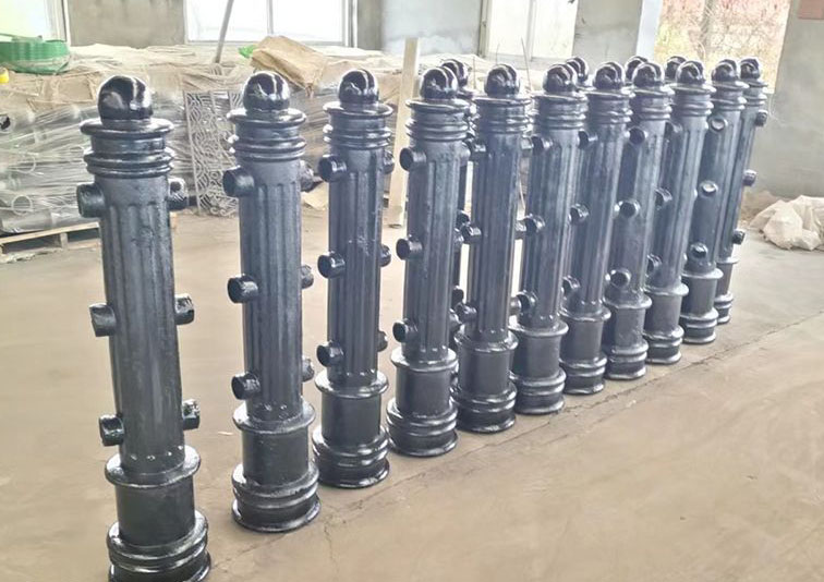 custom traffic isolation parking barrier columns
