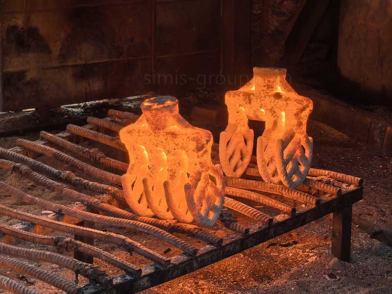 Stainless steel precision investment casting process