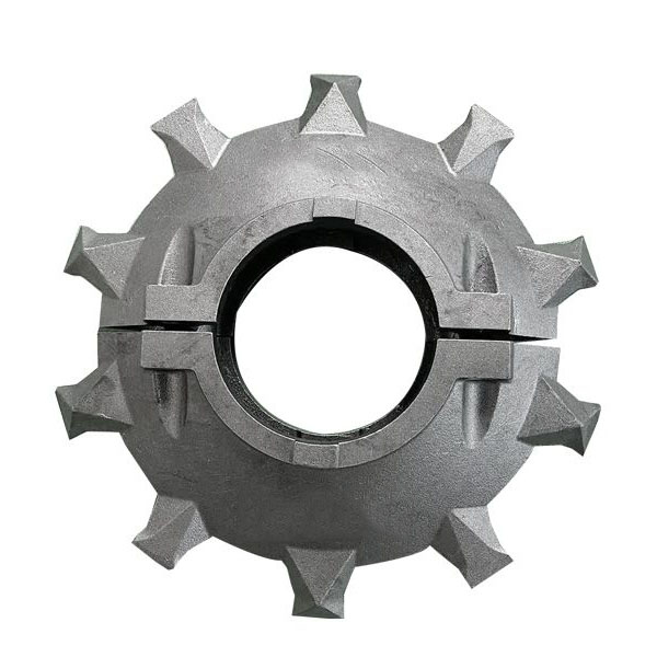 Customized cast iron harvester parts