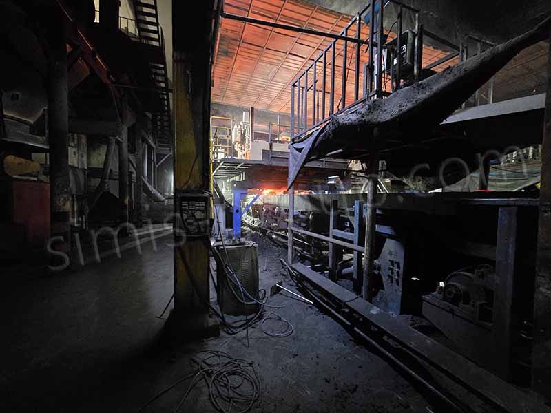 china iron sand casting foundry