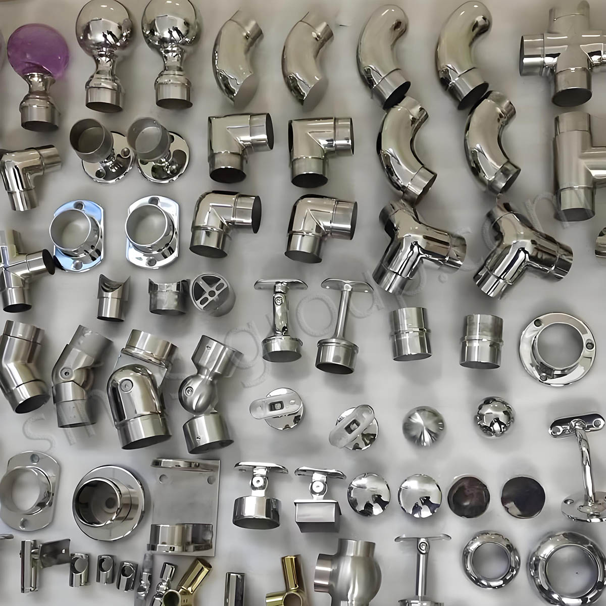 Stainless Steel Stair Handrail Components