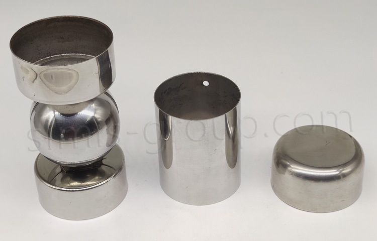 Stainless Steel Stair Handrail Connectors and Decorative Caps