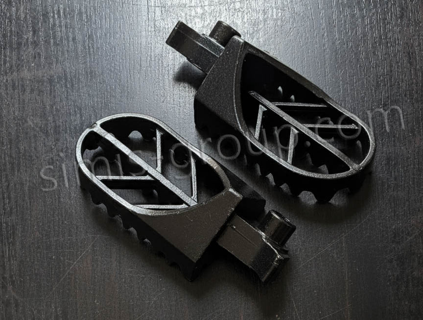 Shell mold casting ductile iron pedals