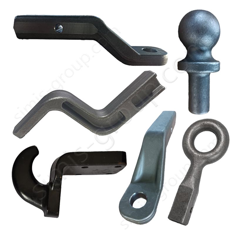 Custom Closed Die Drop Forging Trailer Hitch Ball Mount