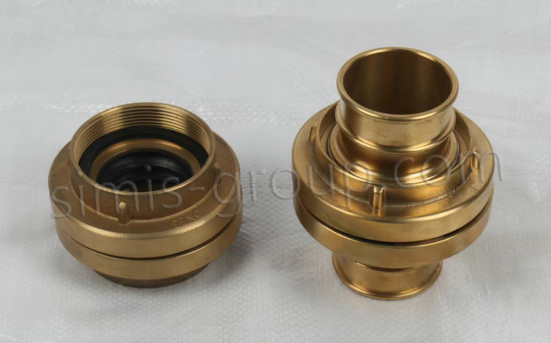 Fire hose copper coupling