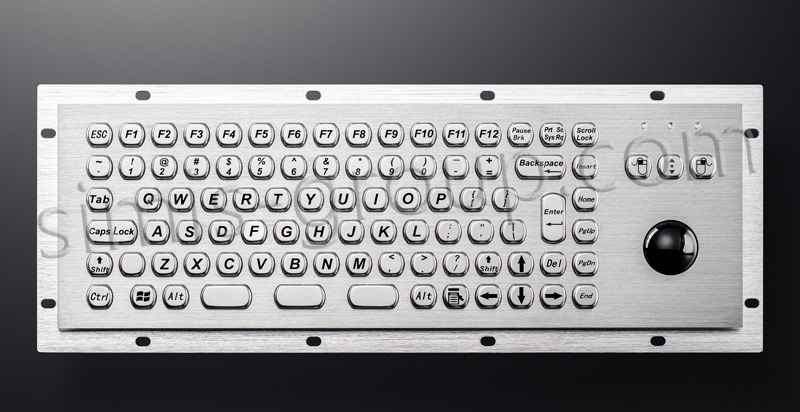 Custom Industrial Stainless Steel Keyboard Case