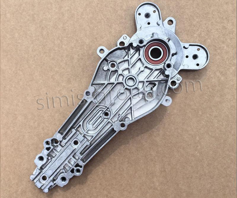 Custom cast aluminum alloy machine housing