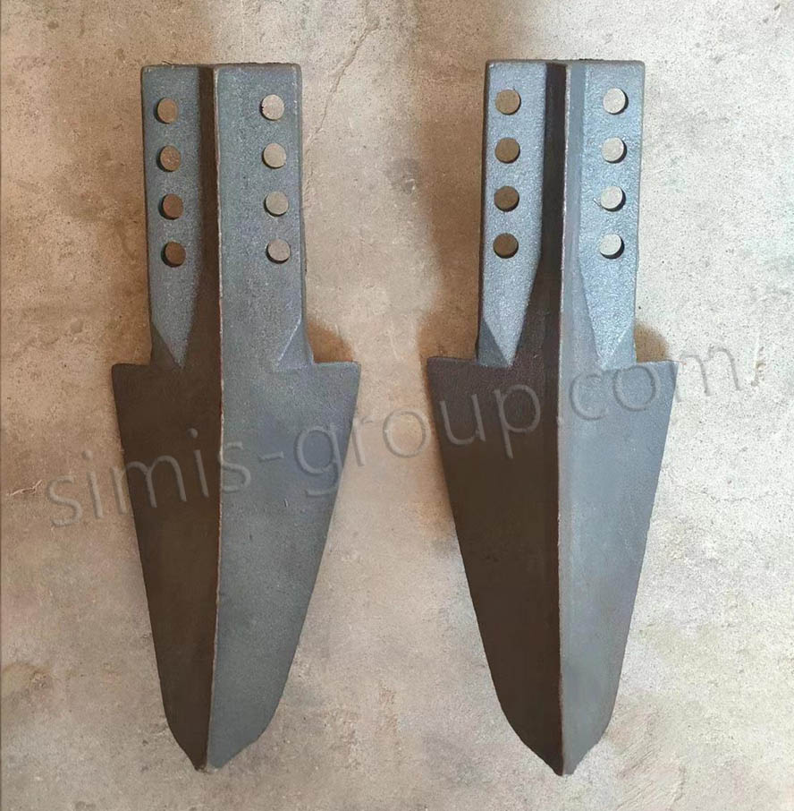 Mn Steel alloy plow shares