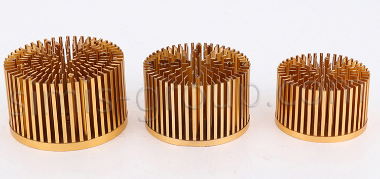 Custom copper alloy heat sink