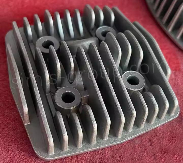 Die-cast aluminum alloy heat sink