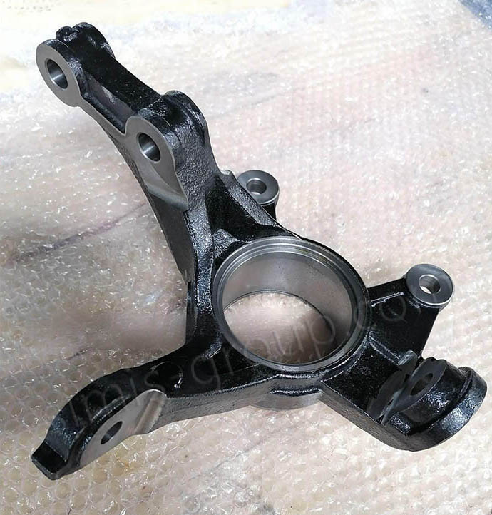 sand casting alloy steel steering knuckle