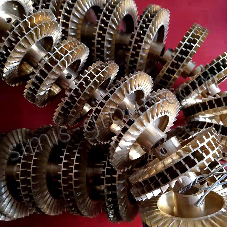 Complex water treatment copper alloy impeller