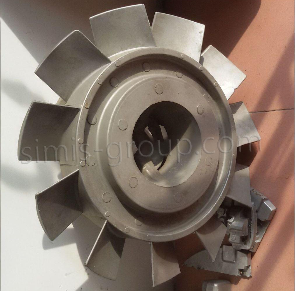 Custom die casting impeller