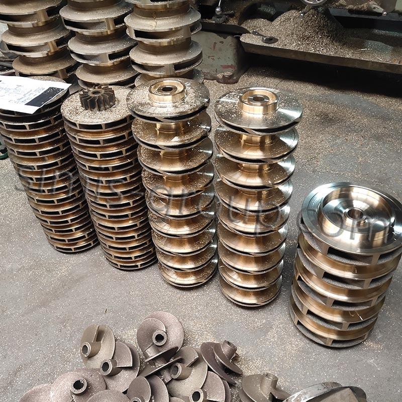 Marine copper alloy impeller