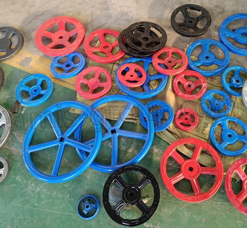 Custom casting valve hand wheel