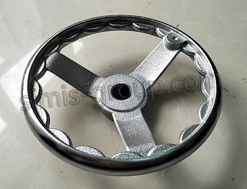 Custom ductile iron valve hand wheels