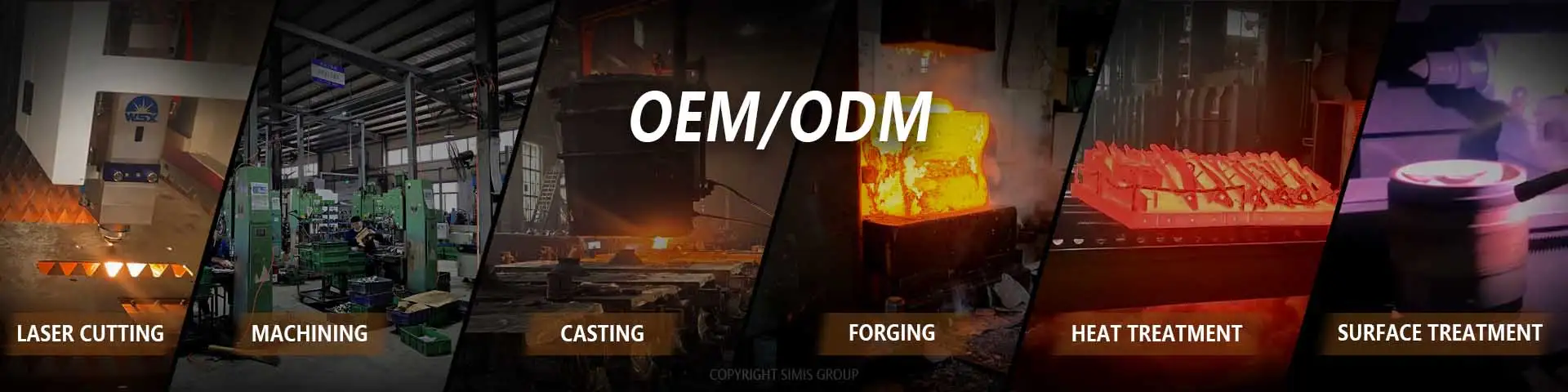 Casting and forging banner