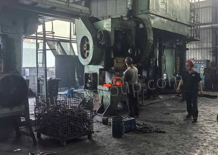 China Simis Closed Die Drop Forging Factory Production Photos