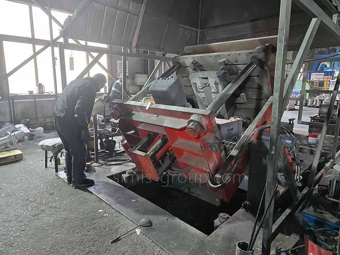 China Simis Permanent Mold Casting Factory Production Photos