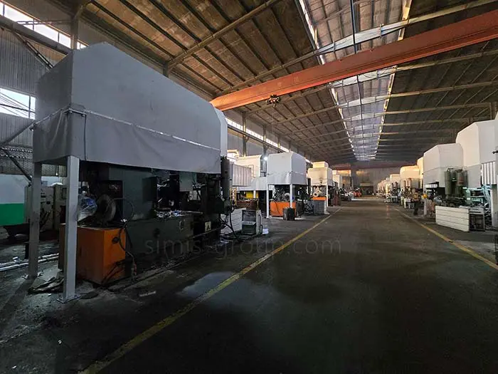China Simis Pressure Die Casting Factory Production Photos