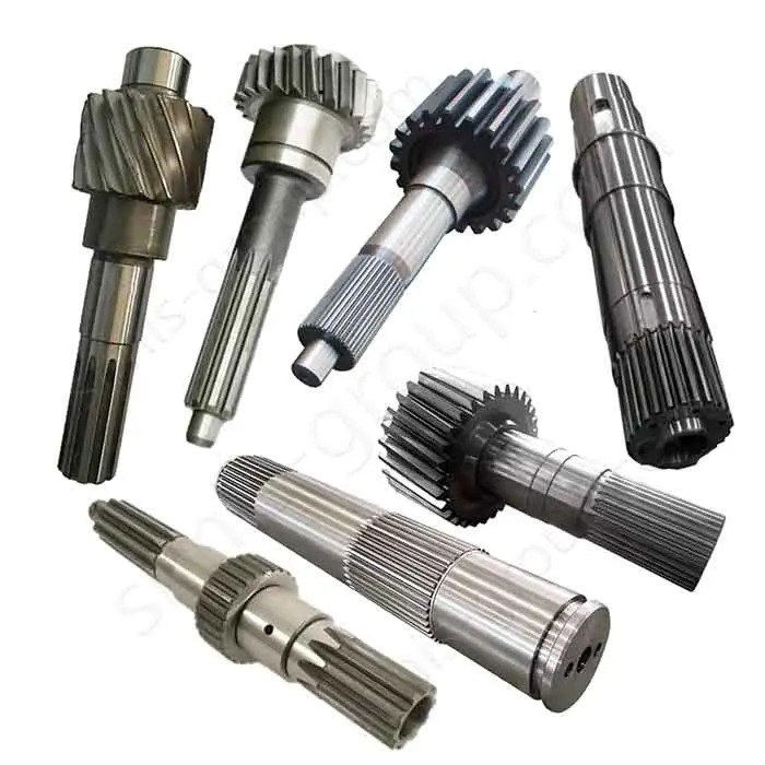 Custom Spline Transmission Shaft for Industrial Machinery