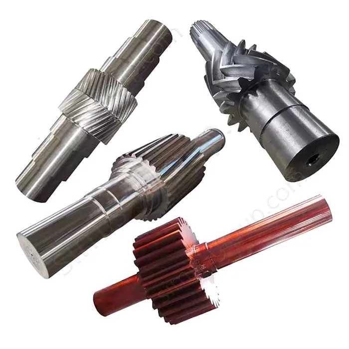 Custom Gear Rotary Shaft for Industrial Machinery