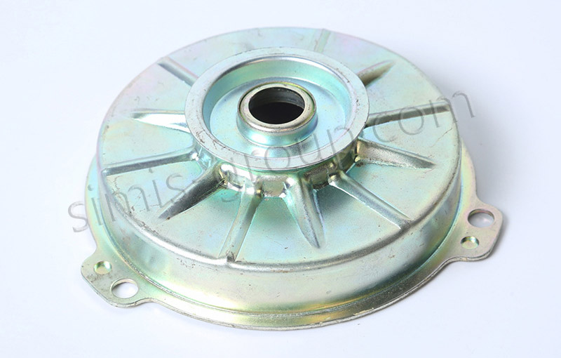 Die-cast automotive aluminum alloy end caps