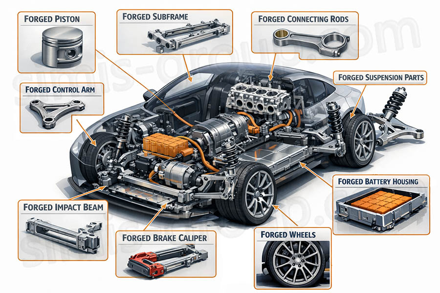 The Importance of Forged Aluminum Process in Electric/Hybrid Vehicles and Auto Modification Fields
