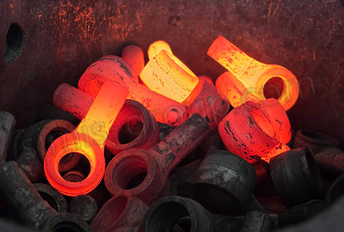 Образец деталей из кованой стали