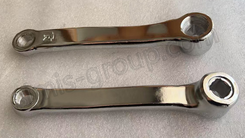 Manivela mecánica de acero aleado forjado