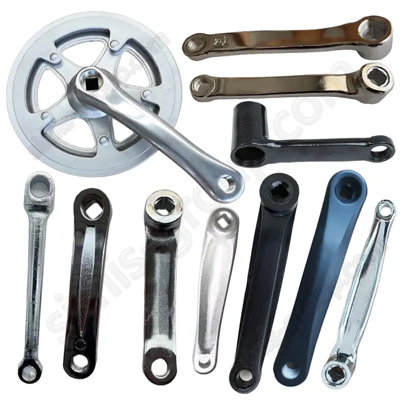 Biela y brazo de biela forjados en aluminio a medida