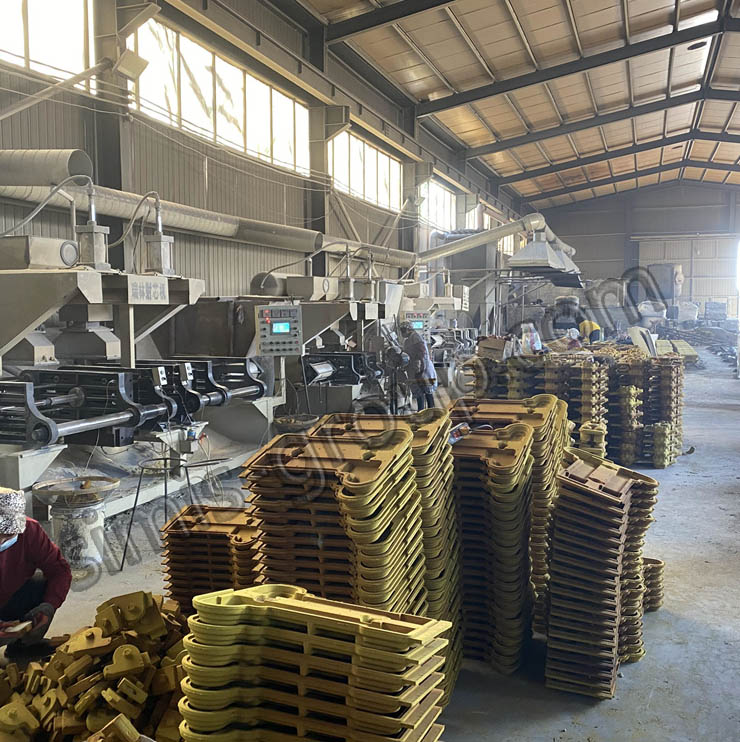 Shell mold casting metal parts factory