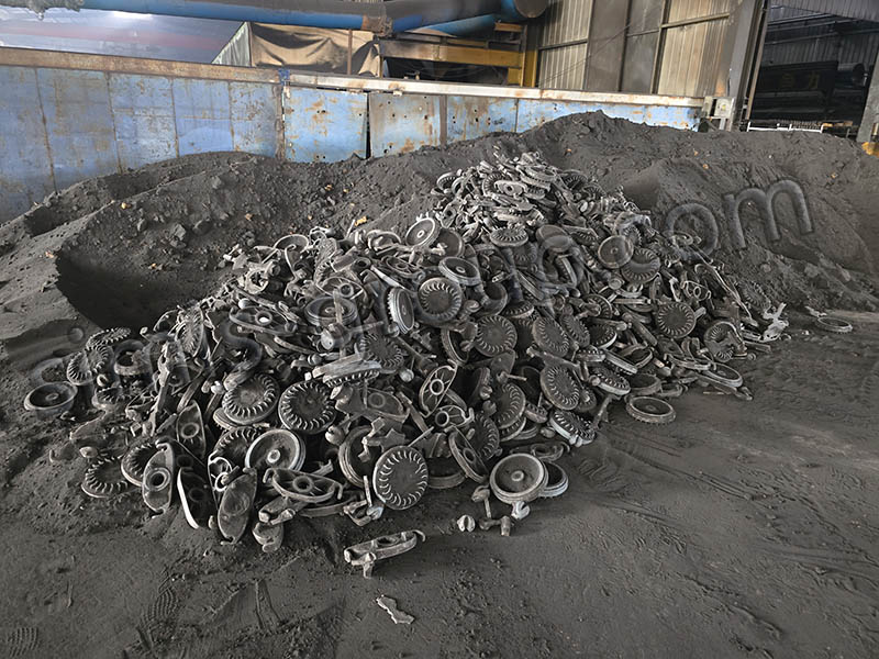Automated sand casting of ductile iron parts