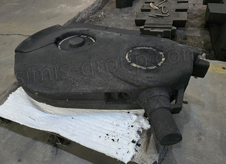 Resin molding sand is used for casting